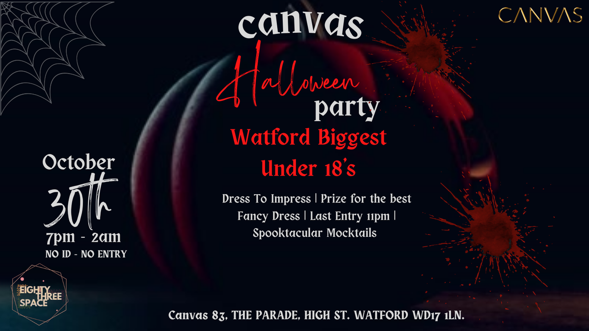 Watford's Under 18's Halloween Party