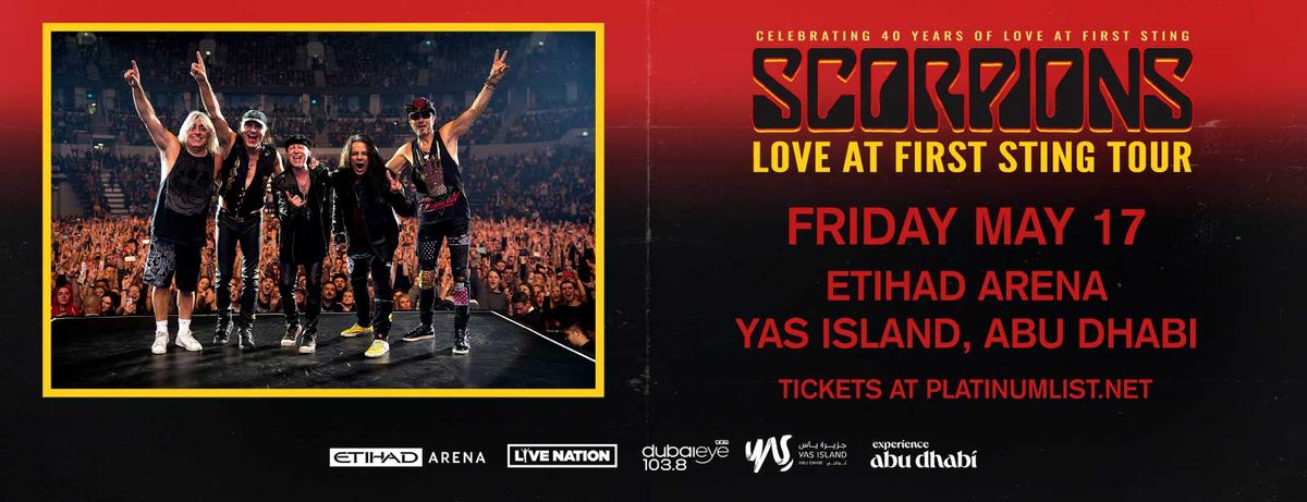 Scorpions Abu Dhabi Tickets