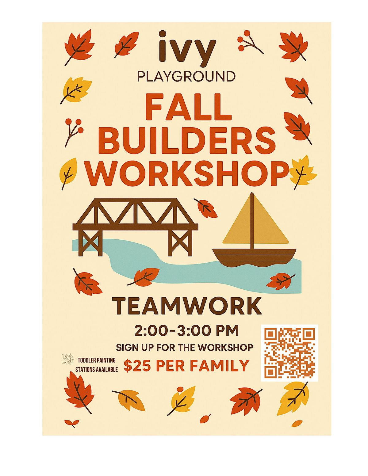 Fall Builders Workshop: Boats & Bridges Family Challenge