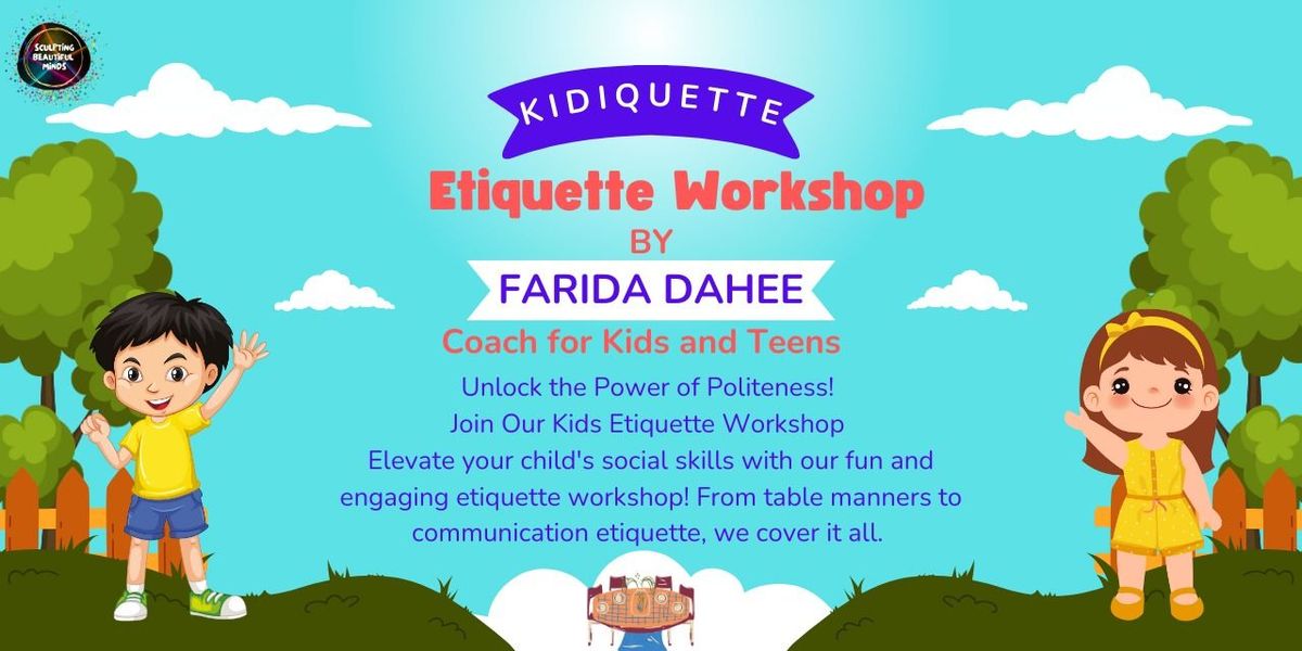 Kids Etiquette Workshop