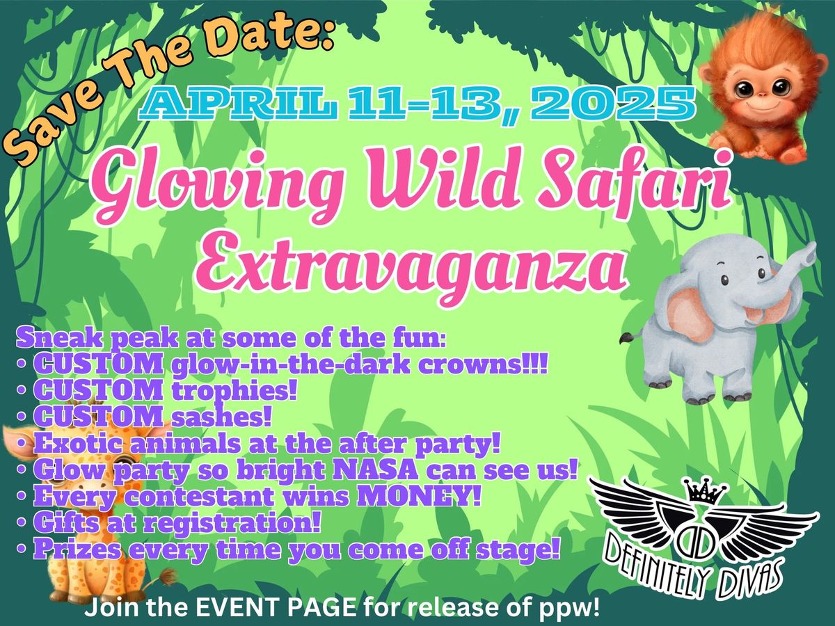 Glowing Wild Safari Extravaganza 