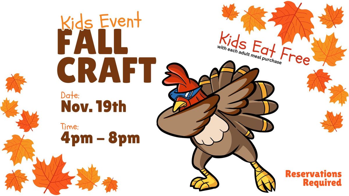 Kids' Fall Craft Event