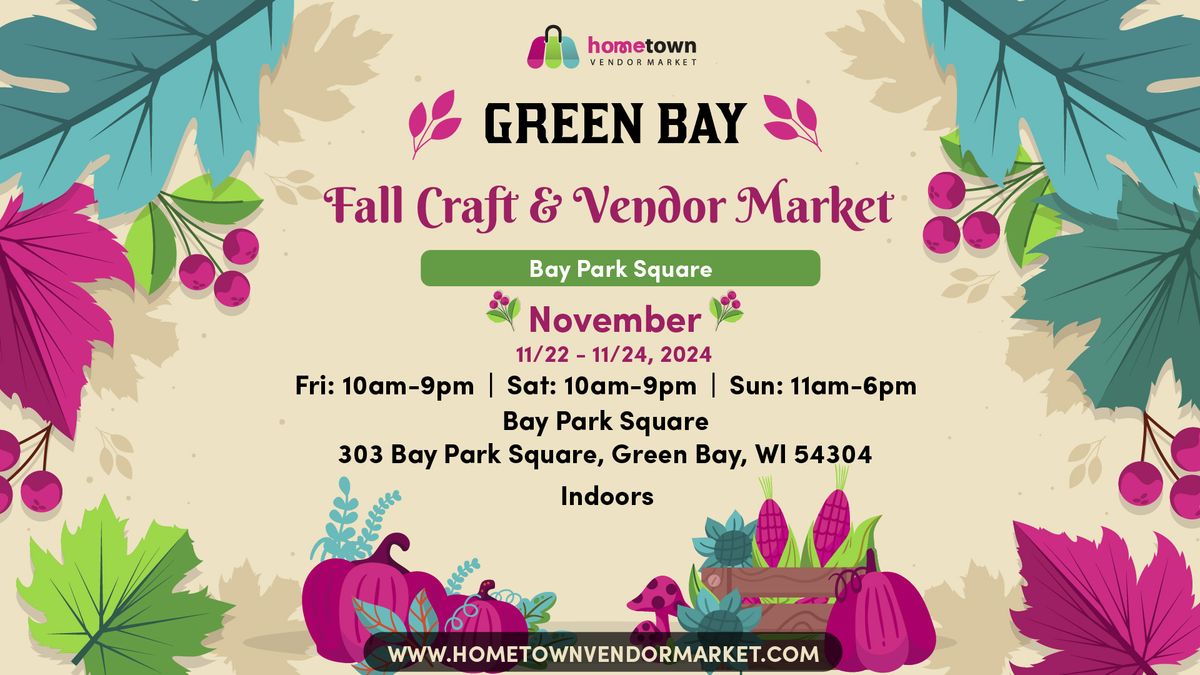 Green Bay Fall Craft and Vendor Market