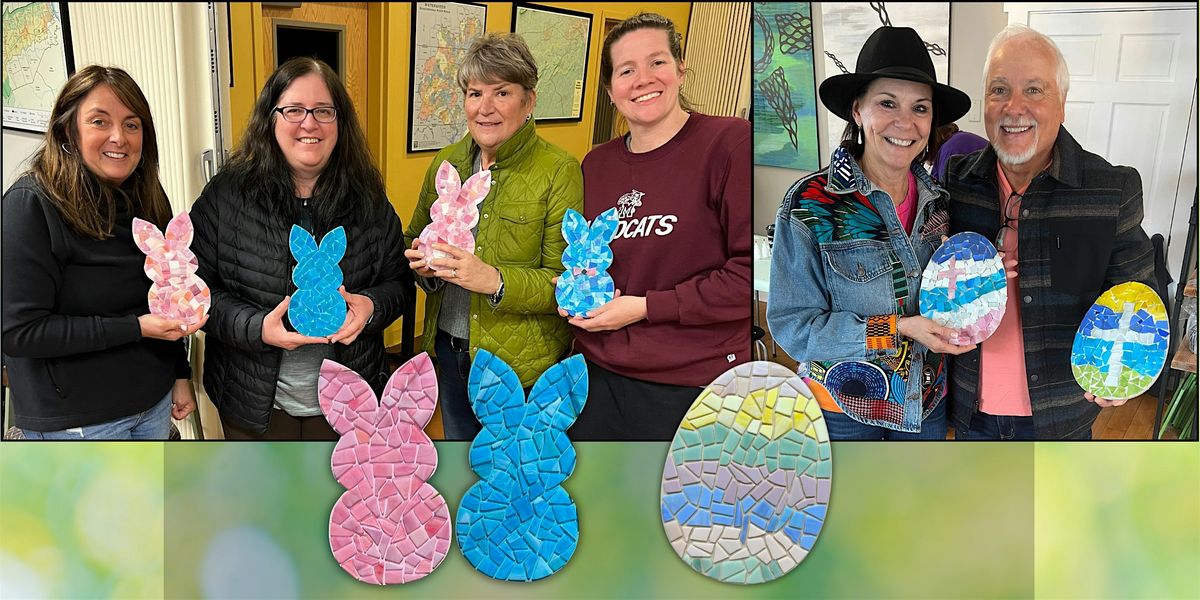 Glass Mosaic class - Egg or Peeps bunny at The Vineyard at Hershey