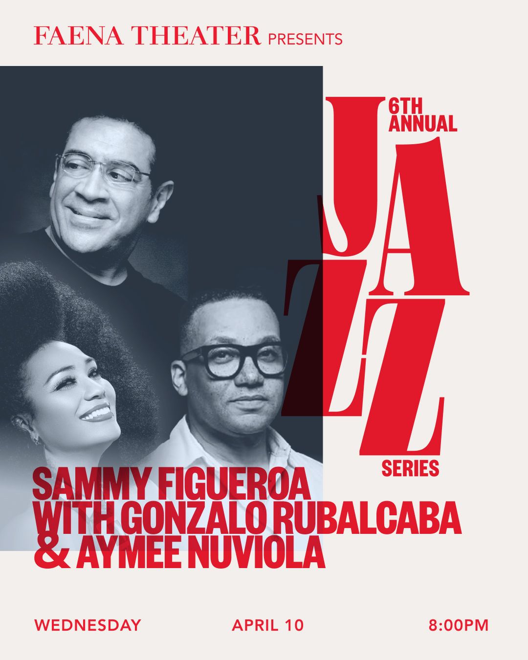 Sammy Figueroa at Manship Theatre: Shaw Center for the Arts