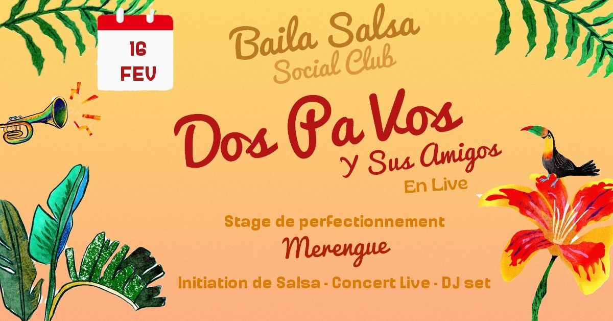 BAILA SALSA SOCIAL CLUB Session de F\u00e9vrier