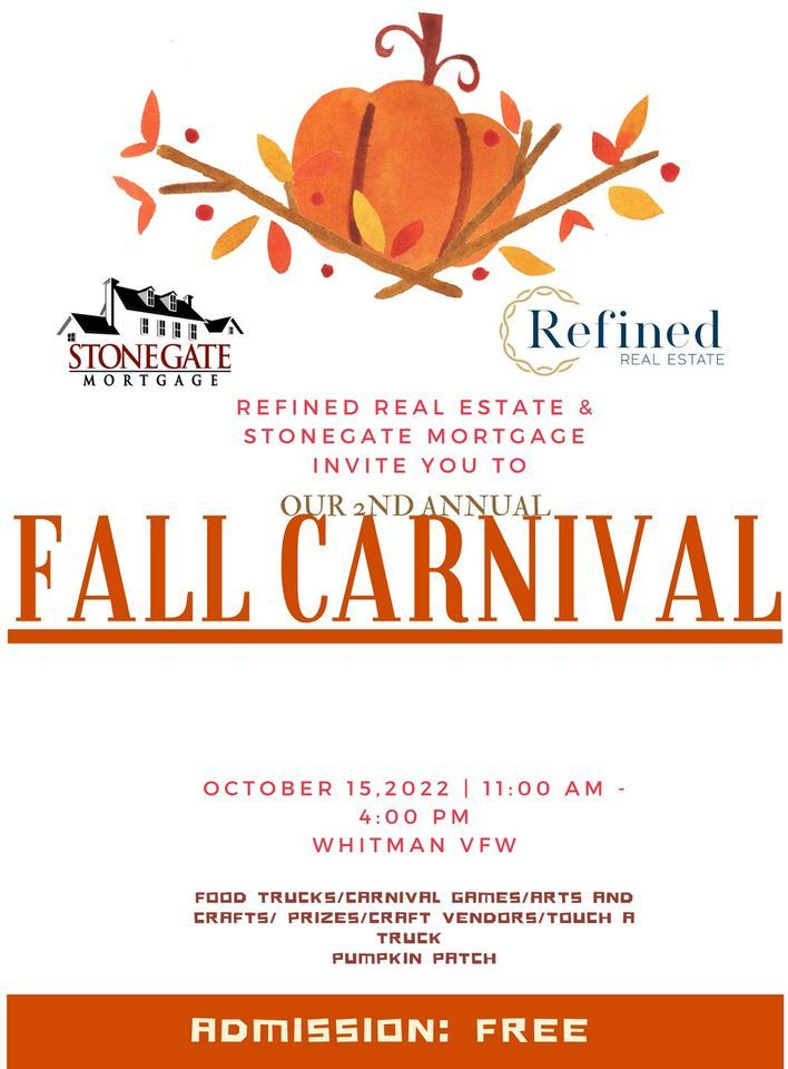 2nd Annual Fall Carnival