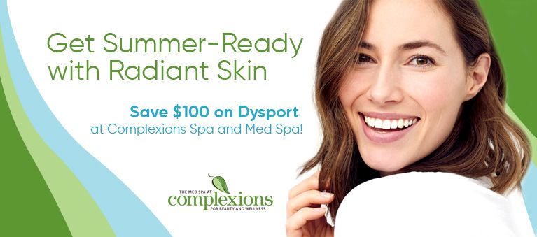 Save $100 on Dysport at Complexions Spa and Med Spa!