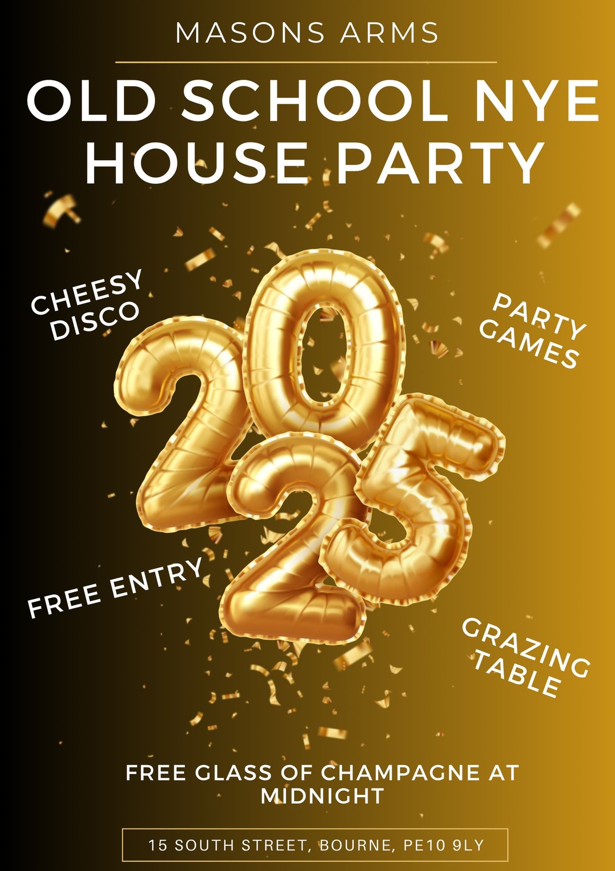 Old Skool Traditional NYE House Party