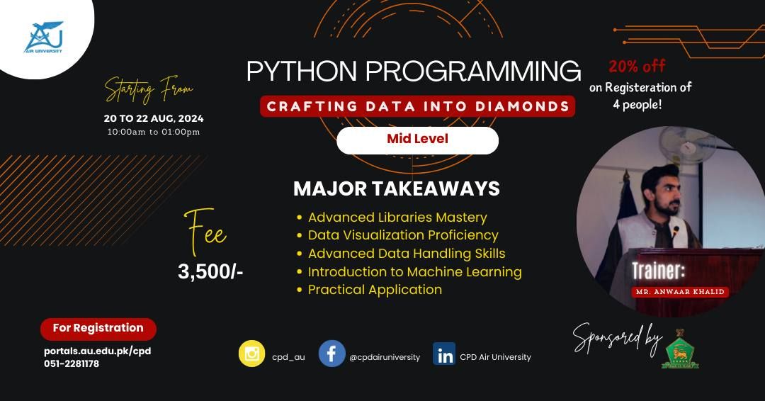 Python Programming Mid Level Workshop