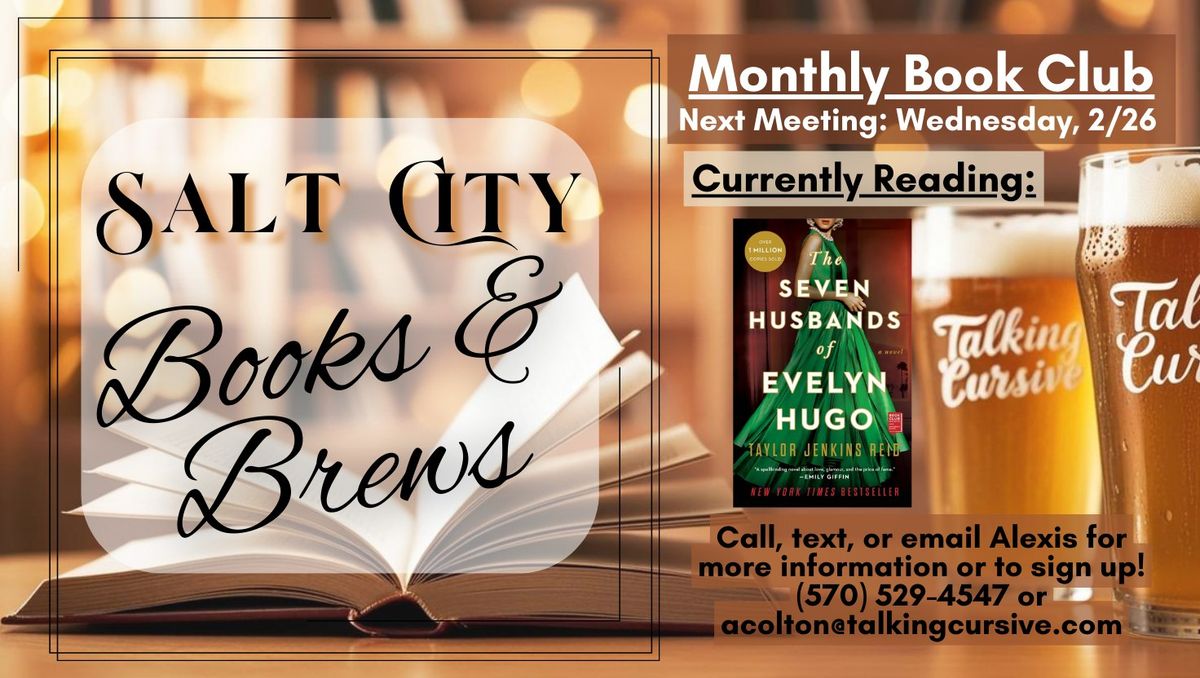 Salt City Books & Brews: February Meeting