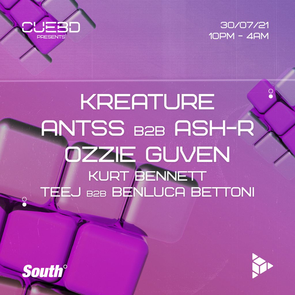 Cuebd Presents - Kreature, Antss B2B Ash-R