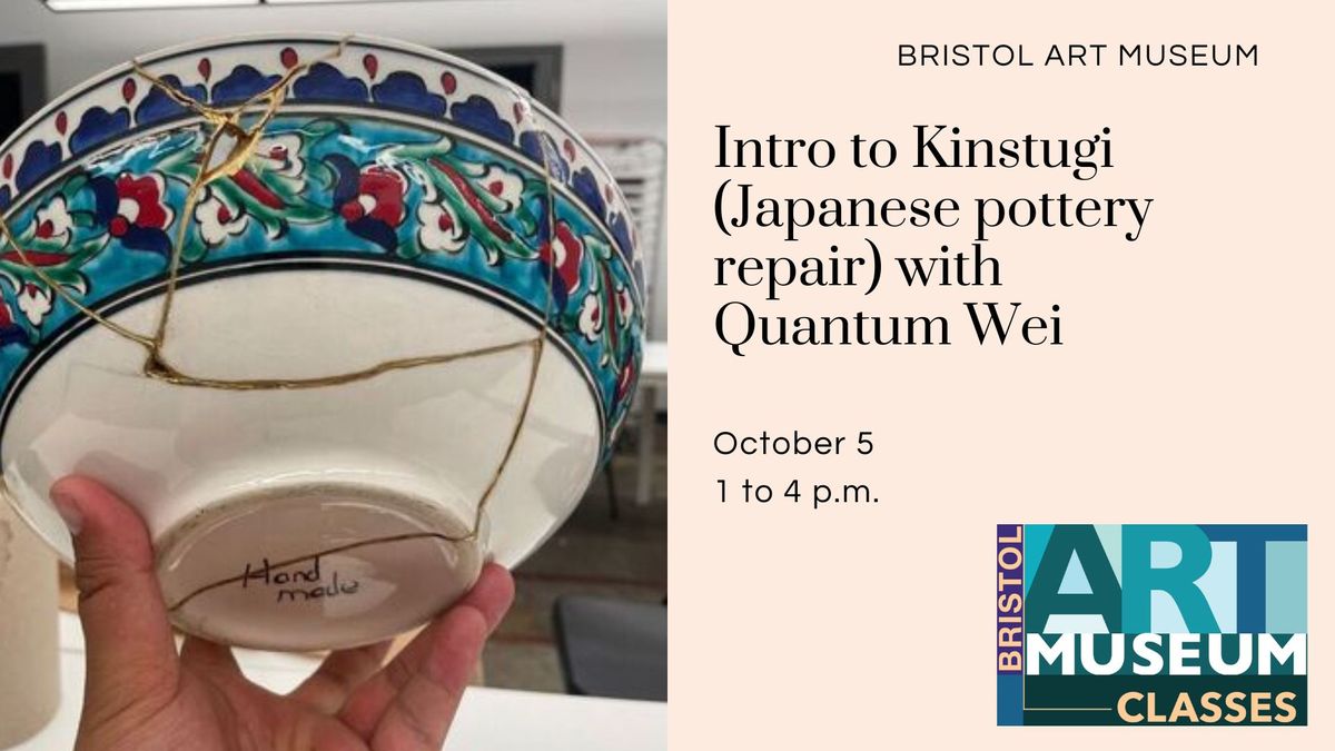 Intro to Kinstugi (Japanese pottery repair) with Quantum Wei