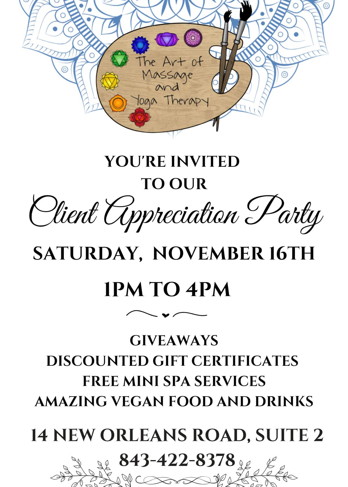 Customer Appreciation Party