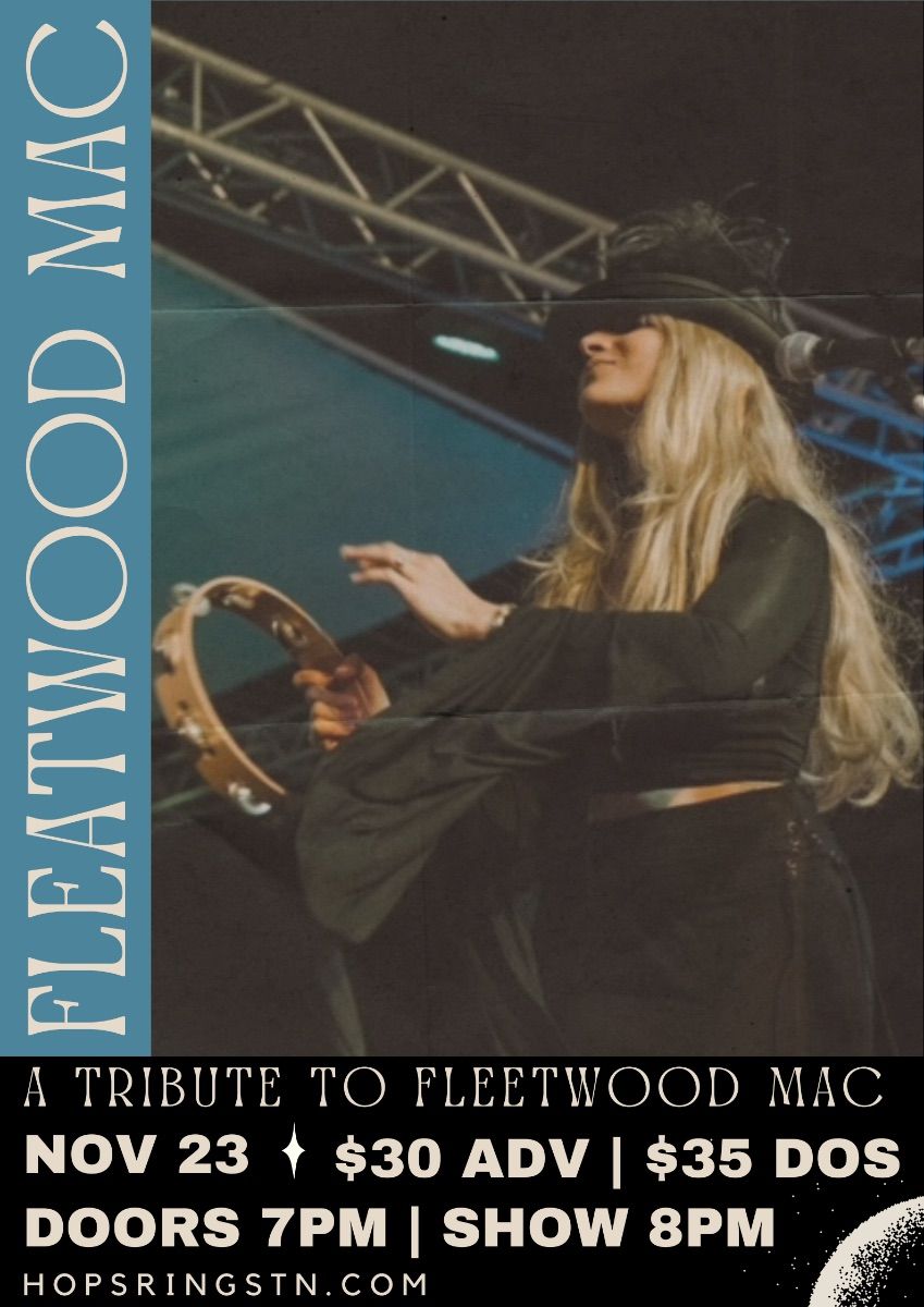 Fleatwood Mac returns to Hop Springs (Murfreesboro, TN), 11\/23\/24