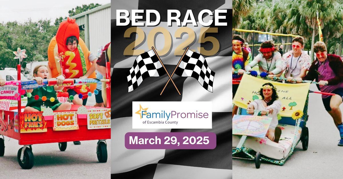 Bed Race 2025 with Family Promise of the Emerald Coast