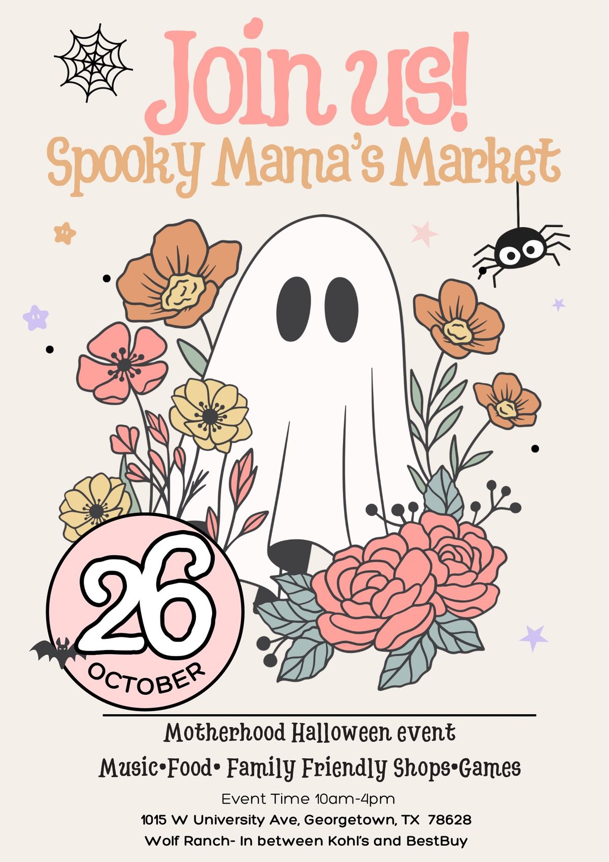 Spooky Mama\u2019s Market \ud83e\ude77\ud83e\udd0d\ud83e\udde1