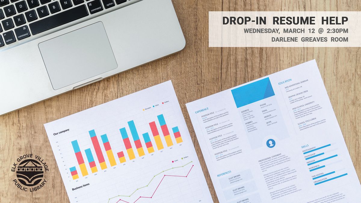 Drop-In Resume Help with Goodwill Workforce Connection