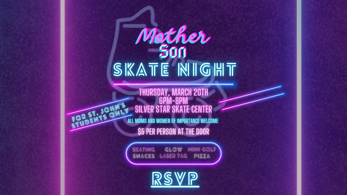 St. John\u2019s Mother Son Skate Night