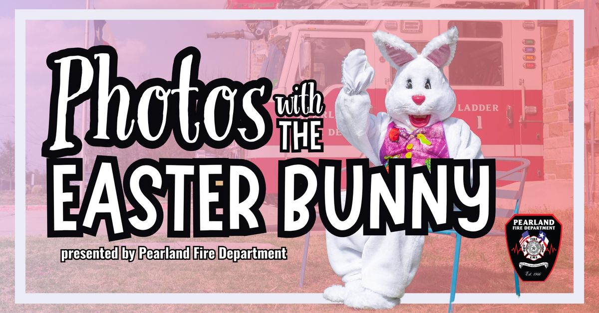 Photos with the Easter Bunny at Station 4