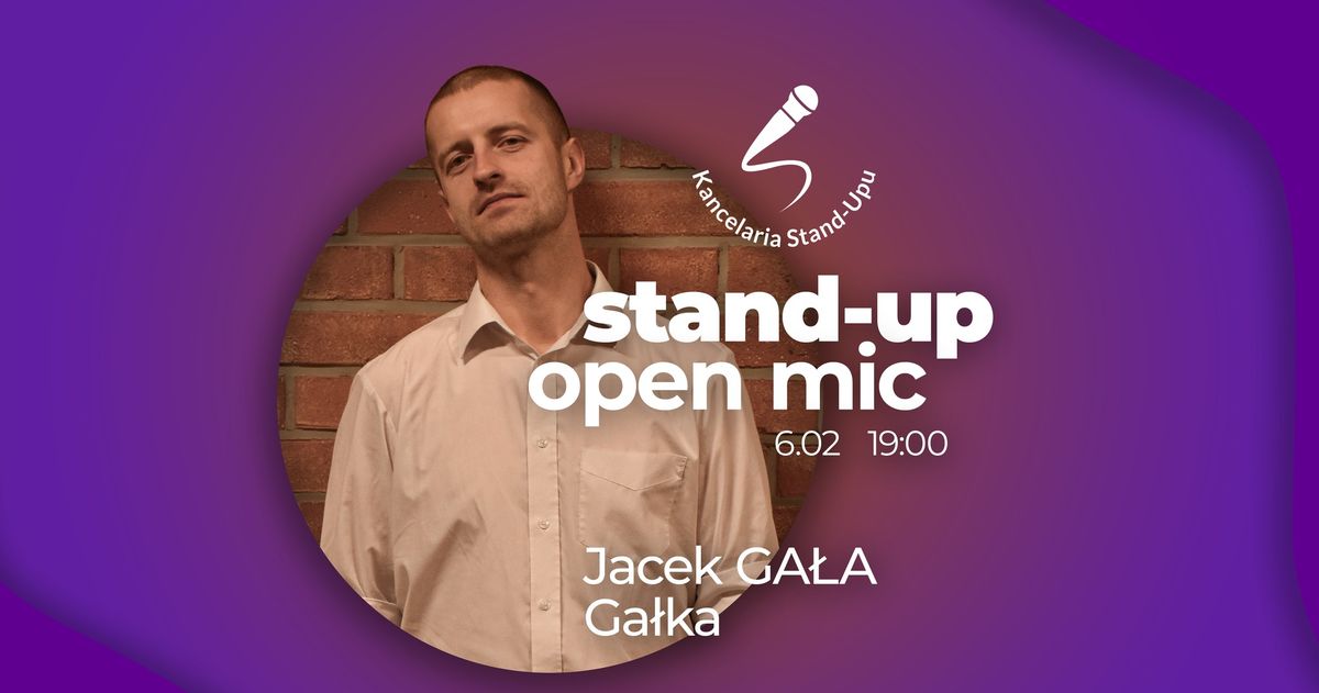 Zimowy Stand-Up Open Mic z Jackiem Ga\u0142\u0105 Ga\u0142k\u0105!