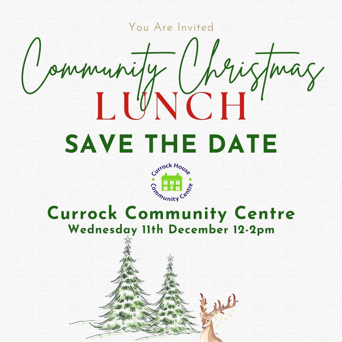 Community Christmas Lunch - Save the Date