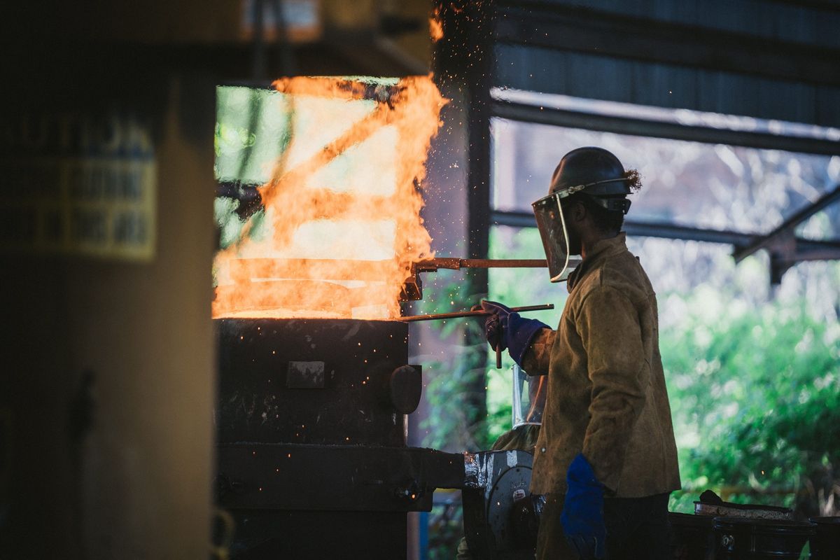 ArtVenture Program \/\/ Meet an Artist: Sloss Furnaces Metal Artists