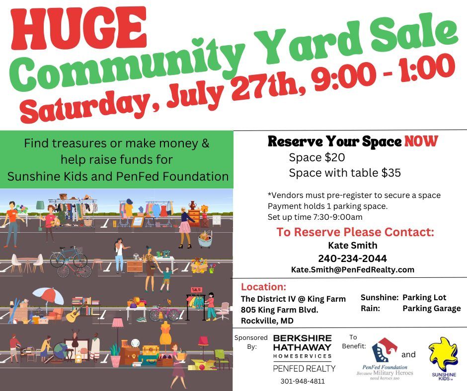 Community Yard Sale in Rockville