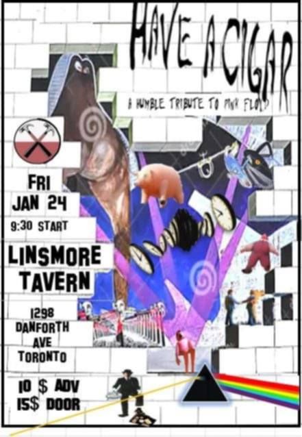 \u201cHave a Cigar\u201d The Pink Floyd Experience Live at the Linsmore Tavern!