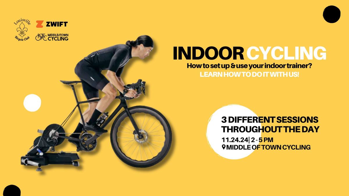 LEARN MORE ABOUT INDOOR CYCLING