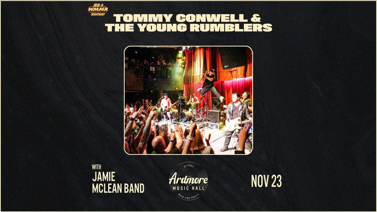 Tommy Conwell & The Young Rumblers at Ardmore Music Hall 11\/23