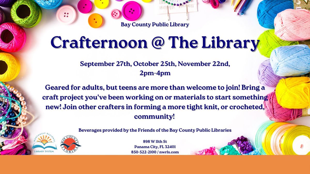 Crafternoon @ The Library