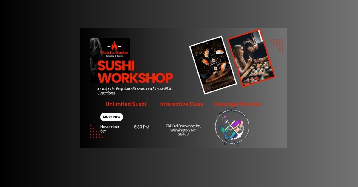 Sushi Workshop By The Beach Brewing