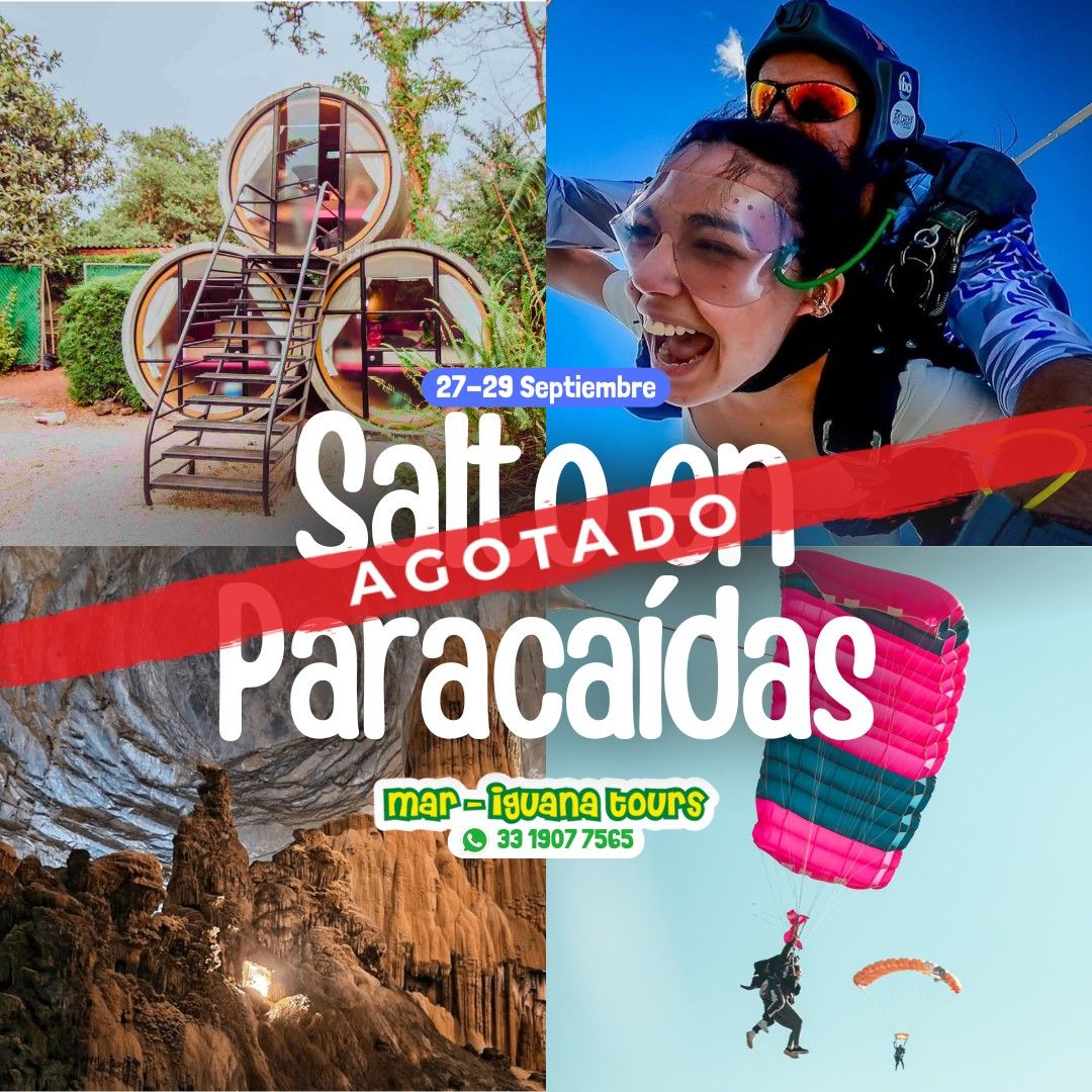 AGOTADO Salto en Paraca\u00eddas Tubohotel Septiembre 2024