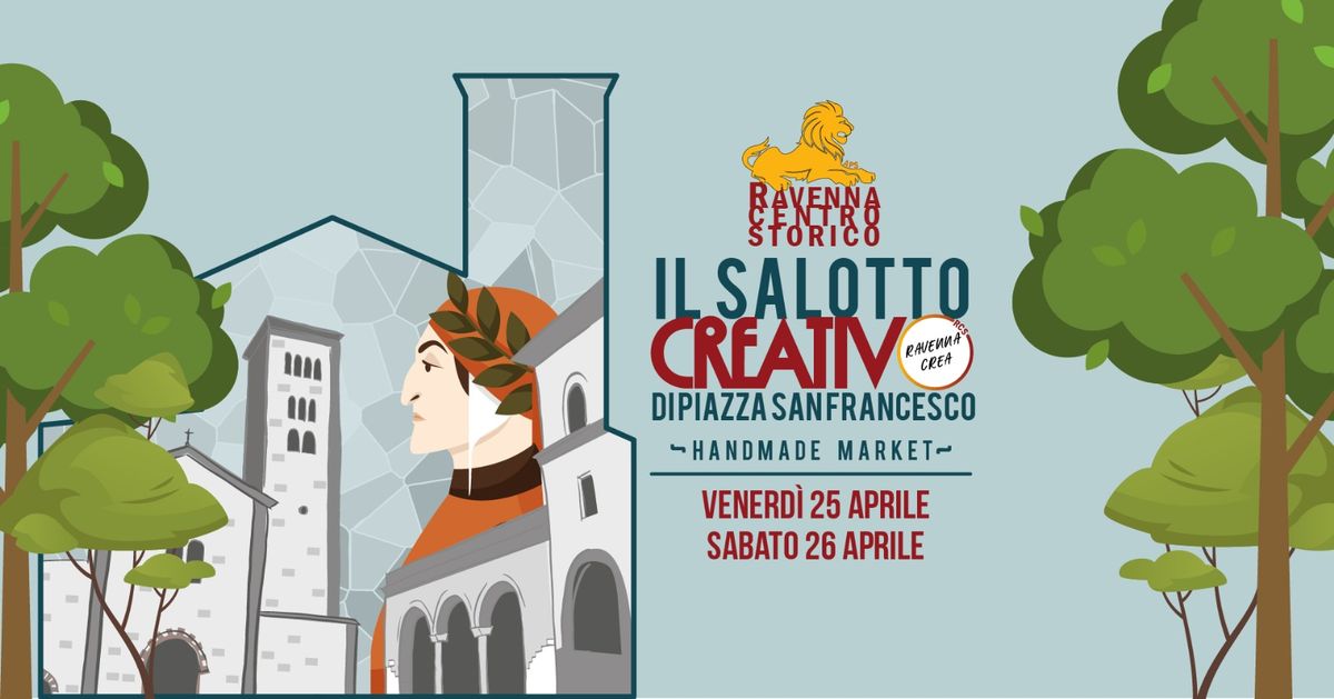 IL SALOTTO CREATIVO DI PIAZZA SAN FRANCESCO\u201d Aprile 2025