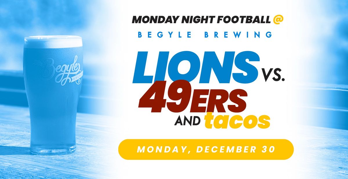 Monday Night Football + Tacos (Open Late)!