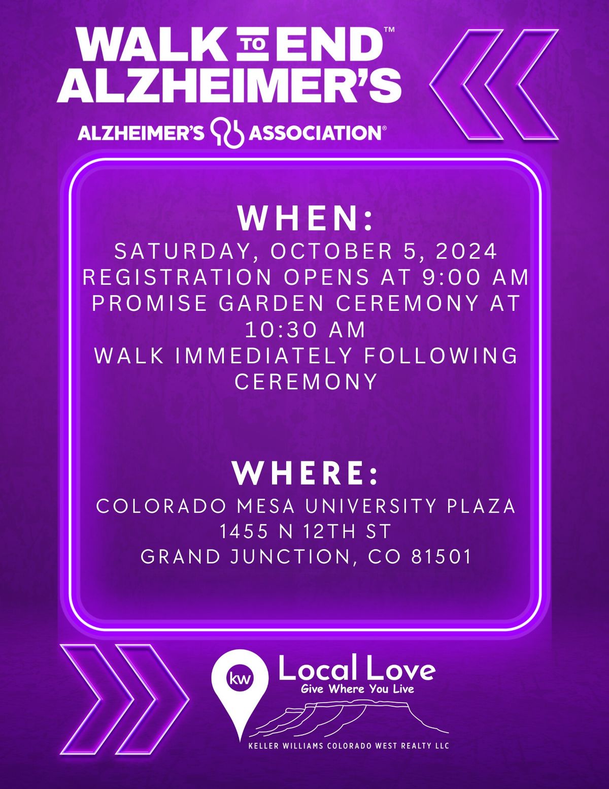 Alzheimer's Walk GJ