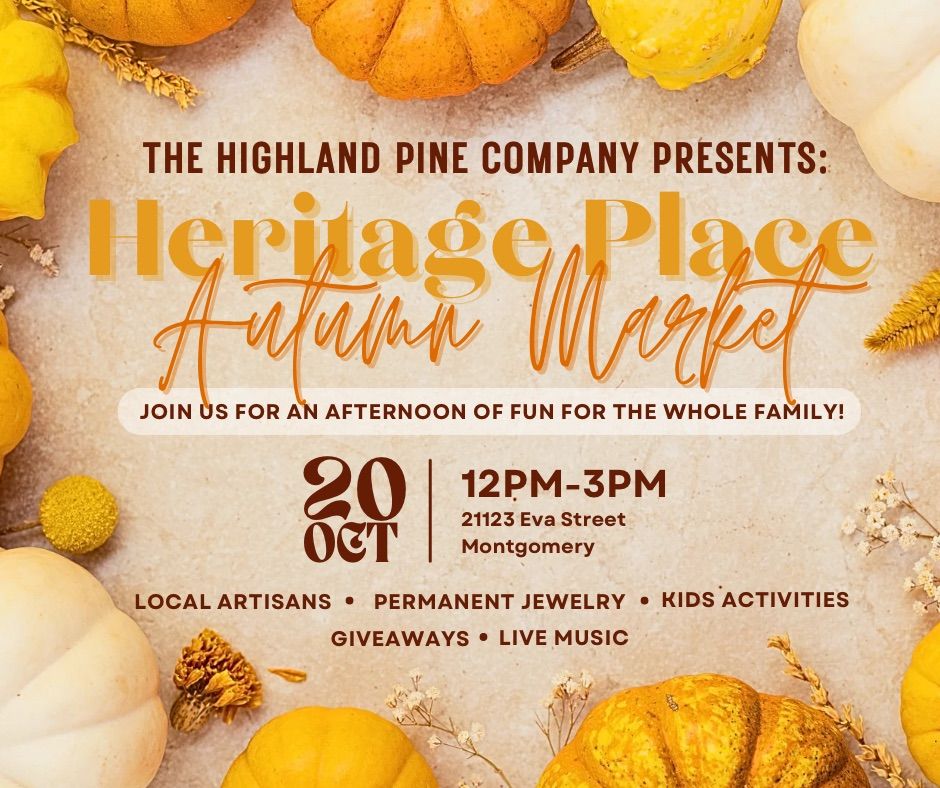 Autumn Market at Heritage Place