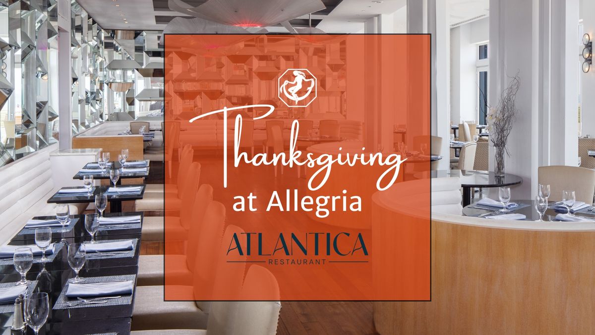 Thanksgiving at the Allegria