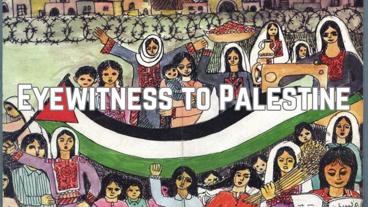 Eyewitness from Palestine