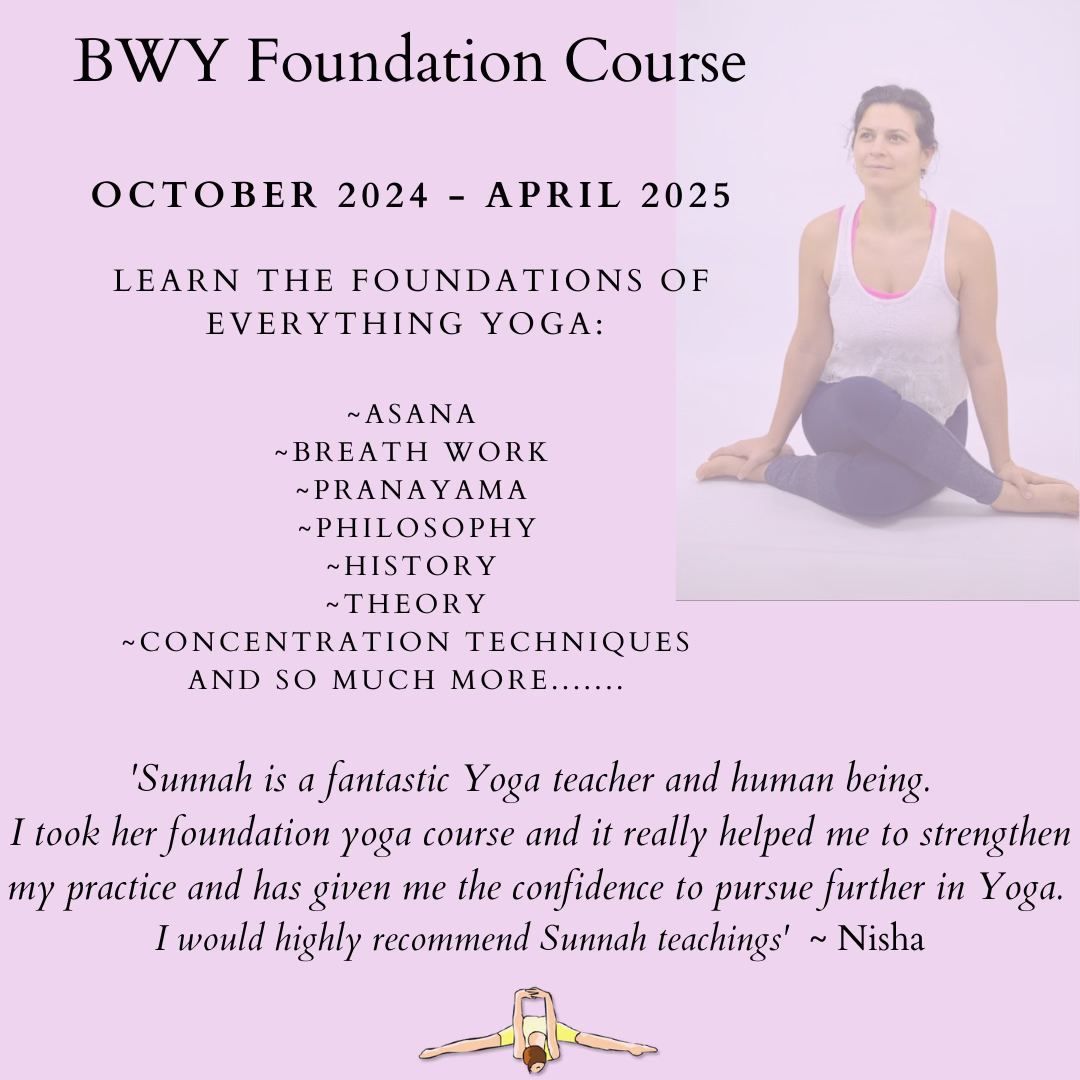 BWY Foundation Course - the next step on your yoga journey