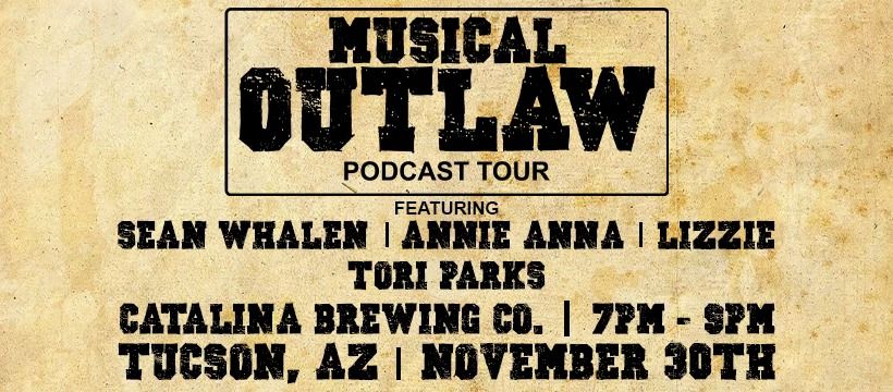 Live and Amplified Presents The Musical Outlaw Podcast Tour