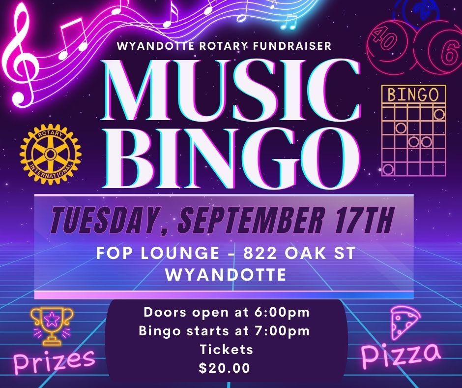 Music Bingo Fundraiser 