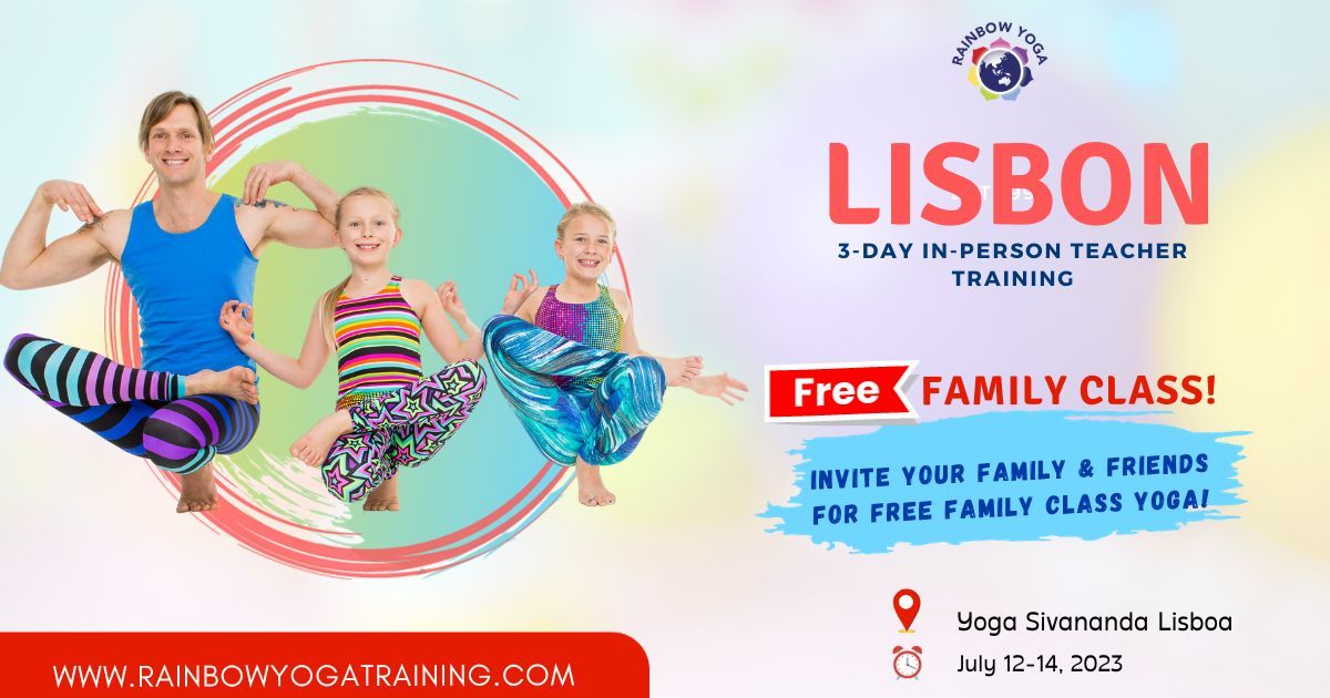 [LISBON] Rainbow Yoga Training Free Family Class