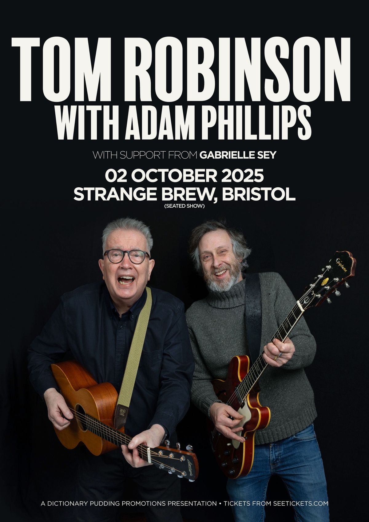 Tom Robinson & Adam Phillips + Gabrielle Sey