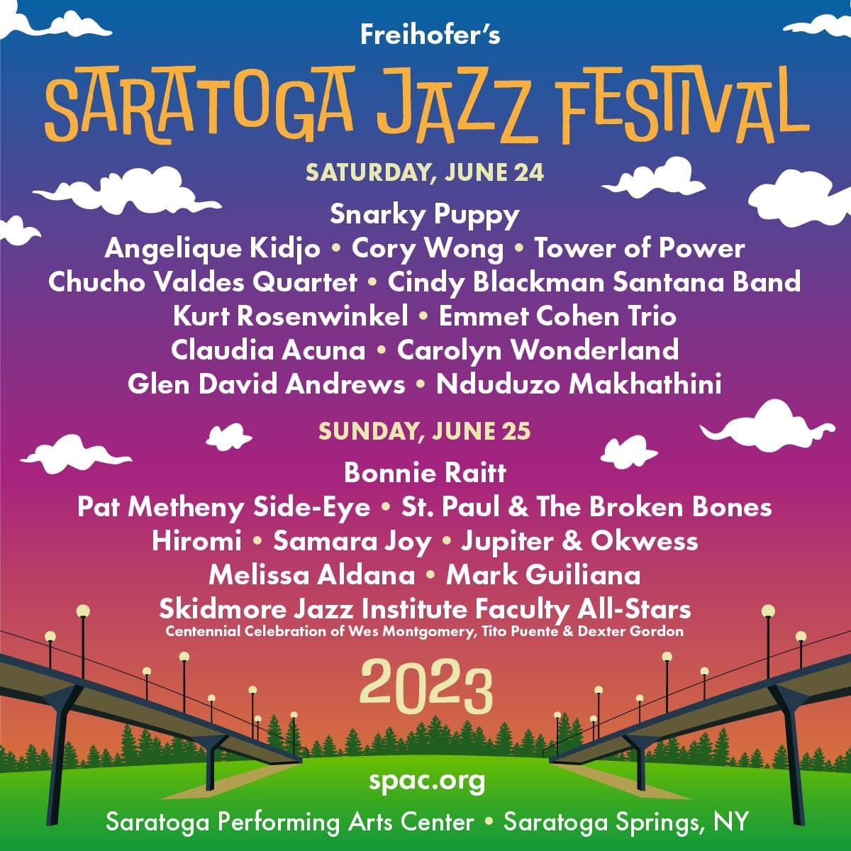 Saratoga Jazz Festival - Saturday at Saratoga Performing Arts Center