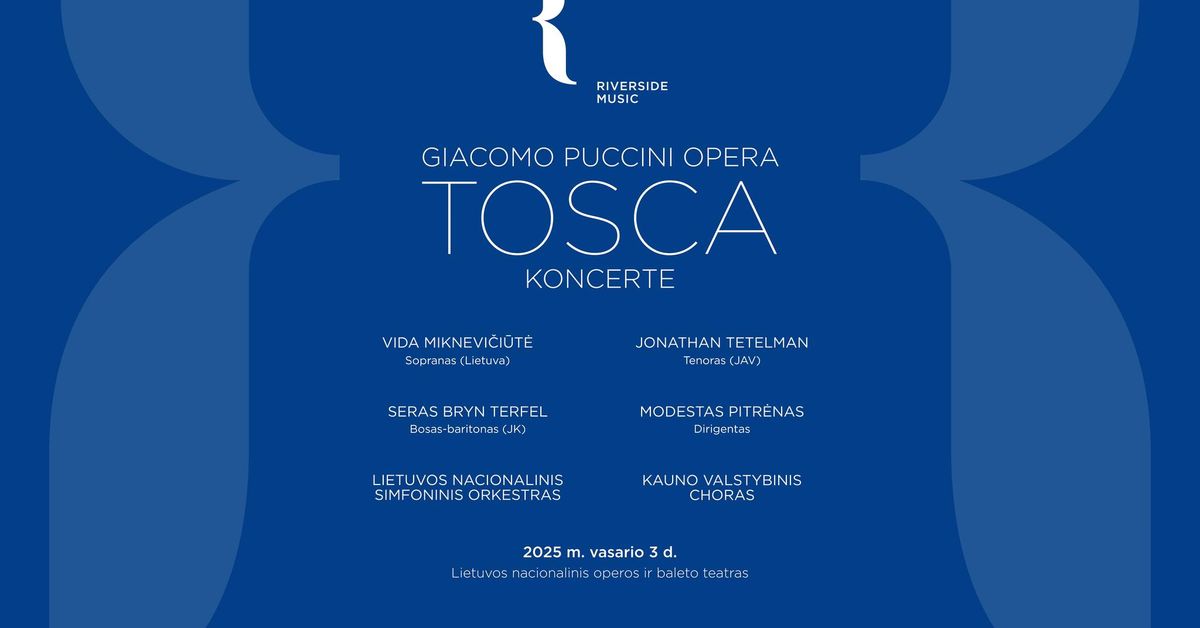 Giacomo Puccini opera \u201eTosca\u201c koncerte