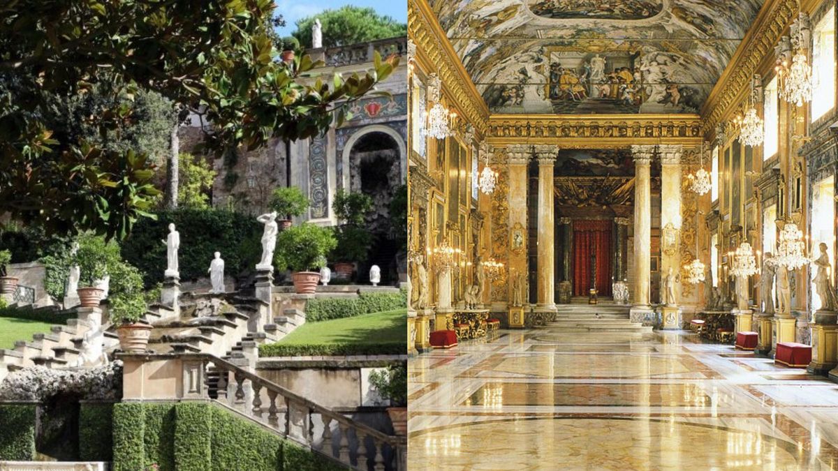 Palazzo Colonna, i giardini sul Quirinale: il fasto di una dimora principesca sabato 08\/02 ore 11:15