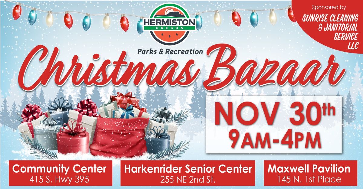 Hermiston Christmas Bazaar 