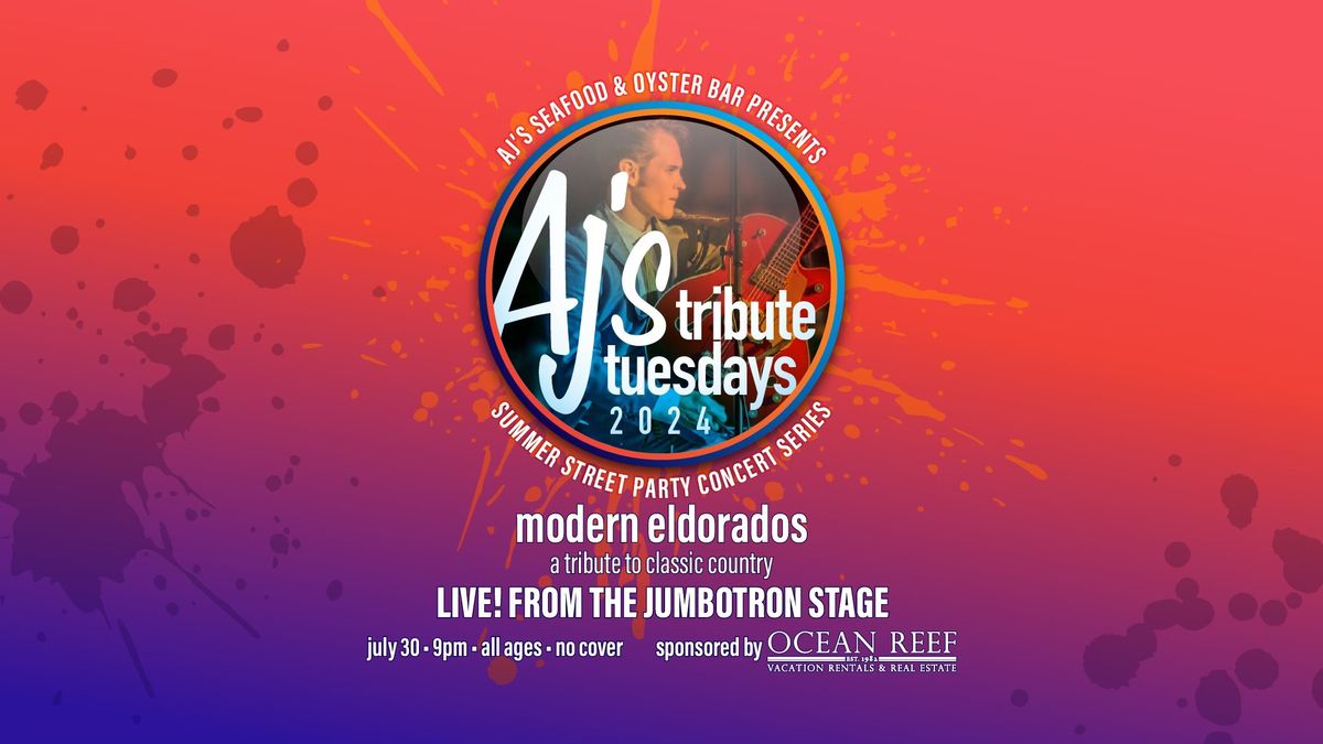 Tribute Tuesday: A Tribute to Classic Country Music with The Modern Eldorados at AJ's Jumbotron!
